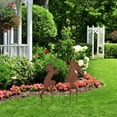 thumbnail image 4 of Estacas de jardín NikouMX 1 par de silueta para niño y niña, 4 of 8