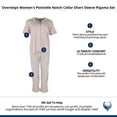 thumbnail image 5 of Overslept  Pointelle Notch Collar Short Sleeve Pajama Set (Women), 5 of 5