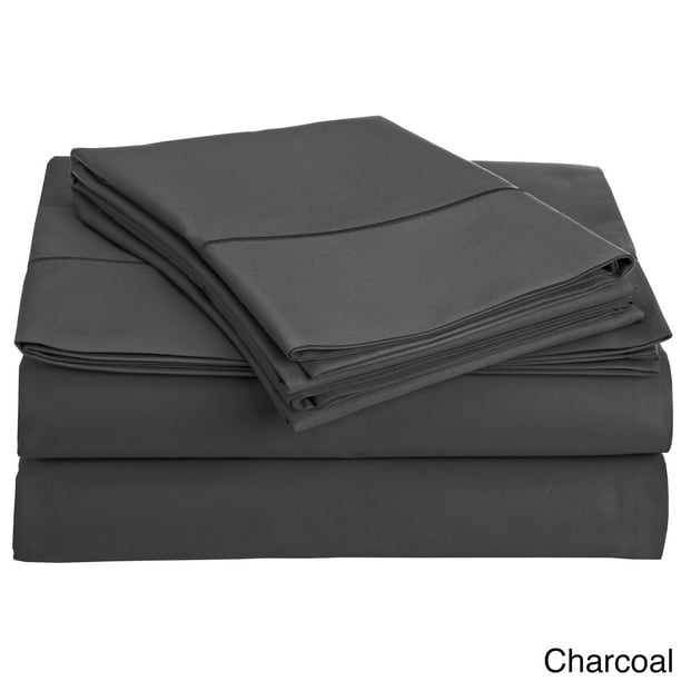 800 Thread Count 100 Egyptian Cotton 4PC Sheet Set Walmart