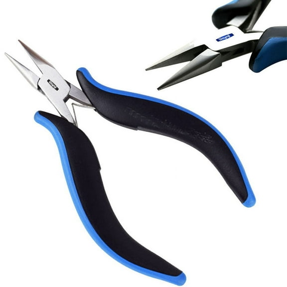 Quality Chain Nose Ergonomic Pliers 5” Pliers Jewelry Bead Wire Work Needle Nose