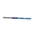 thumbnail image 4 of 2 Flute End Mill Straight Shank Tungsten Steel CNC Carved Milling Cutter 3.175x25x55mm, 4 of 5