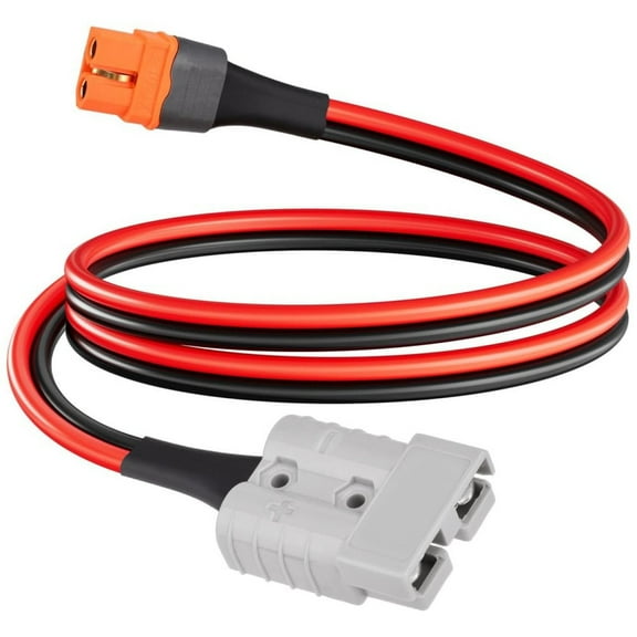 10Awg For Anderson 50A To For Xt60I Quick Connect Cable For Rc Solar Power