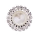 thumbnail image 5 of 10 Piezas de 18 Mm de Acrílico de Cristal de Perlas Botones Planos Accesorios de Hallazgos para La Fabricación de Joyas DIY Artesanía Perla beige Baoblaze Acrílico Crystal Craft Buttons, 5 of 8