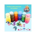 thumbnail image 1 of 12/24/36 Color Super Light Clay Set, Handmade Modeling Clay Kit, Colored Mud Crafting Materials, 1 of 4