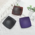 thumbnail image 6 of Unique Bargains 1 Pc Waterproof Soap Holder Curved Clear Black Soap Holder for Bathroom 3.74"x3.74"x0.71", 6 of 6