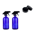 thumbnail image 1 of EeaseCA 1 Ensemble de Bouteilles Vaporisateur Rechargeables Bouteille Vide Bouteille de sous-Emballage Vaporisateur en Verre Contenant de Cosmétiques Bleu (2 Pcs Bouteilles 500ml, 1 Pce Buse, 2 Pcs Capuchons), 1 of 7