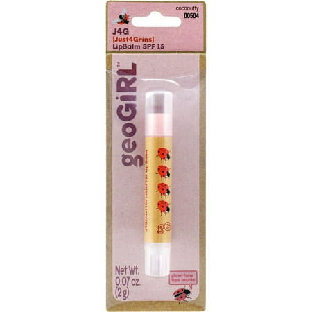 geoGiRL J4G (Just 4Grins) Lip Balm SPF 15