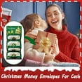 thumbnail image 4 of Christmas Red Envelope 10 Cards – 10-Slot Cash Gift Storage with Ribbon for Holiday Party Favors, 4 of 7