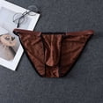 thumbnail image 2 of Men's Briefs with Breathable Comfort Design Featuring Classic Lace Trim for Everyday Wear and Relaxed Style, 2 of 3
