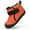 Orange, variant on Ecetana Toddler Winter Snow Boots Boys Girls Cold Weather Baby Faux Fur Shoes