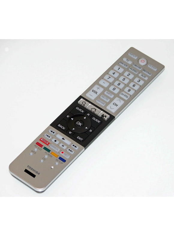 OEM Toshiba Remote Control Originally Shipped With: 50L4300, 50L4300U, 50L4300UC, 50L7300, 50L7300U, 50L7300UC