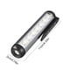 thumbnail image 3 of Linterna XPE COB | Lámpara LED recargable USB Tipo-C | Impermeable IPX4 | 4 modos | Clip magnético en la cola | Batería 500mAh | Alcance 30-50m | Aleación de aluminio | Plata | Compacta 4.3x0.8 in, 3 of 9