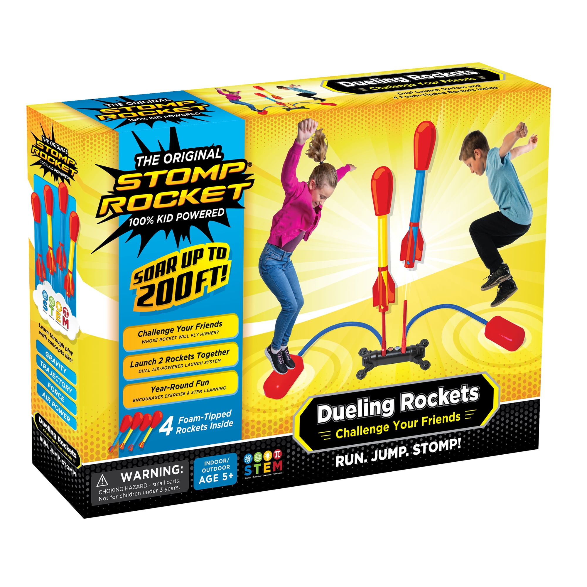 Stomp Rocket Dueling, 4 Rockets