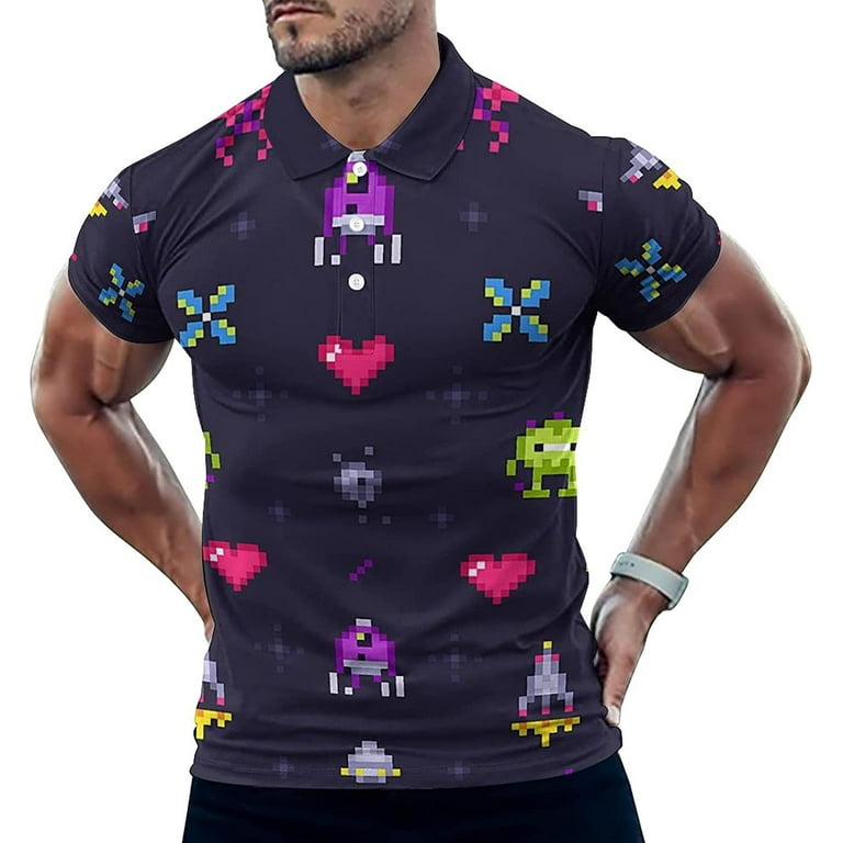 Gaming top polo shirts