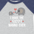 thumbnail image 4 of Inktastic Best Nanny Ever Grandchild Boys or Girls Baby Bodysuit, 4 of 5