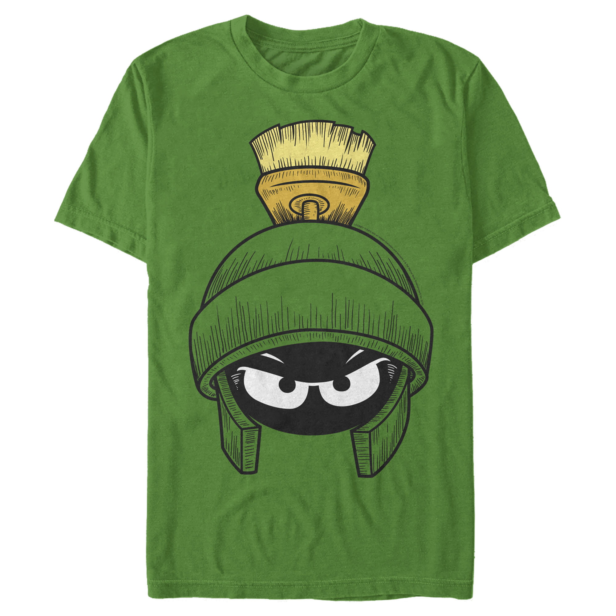 Looney Tunes Character Marvin The Martian Face T-Shirt