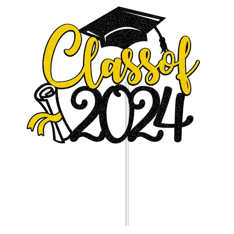 Class of 2024 Graduation Cake Topper, by Mdesiwst - Walmart.com class-of-2024-graduation-cake-topper-by-mdesiwst-walmart-com
