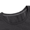 thumbnail image 4 of GuangCheng Mens Solid Color Crew Neck T-Shirt,Baggy Fit,Soft,Breathable,Lightweight,Casual Everyday Wear,Pullover Tops,Dark Gray,Size S, 4 of 7