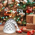 thumbnail image 6 of Honeii Signal Icon Print Hat Santa Claus Hat For Xmas Party, Christmas Caps For Boys Girls Child,Christmas Beanie, 6 of 6