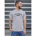 thumbnail image 2 of Atlanta Georgia Text Men T-Shirt, Male XX-Large, 2 of 4
