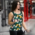 thumbnail image 6 of Uemuo Tropical Fruit Pattern Workout Tank Tops for Women Breathable Moisture-wicking tank top Sleeveless Running Loose Fit Yoga Tops Active Shirts Sports Gym Exercise, 6 of 9