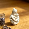thumbnail image 5 of Shelf Decorations for Living Room Home Decorations for Living Room 3 Inch Mother and Child Art Statue Modern Living Room Decor Mother S Day Gift White Minimalist Home Decor 1, 5 of 7