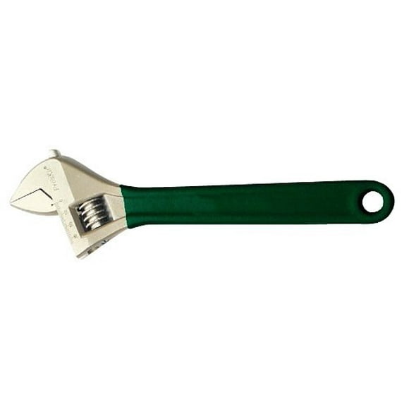Wright Tool 9AG10 1-3/8" Max Capacity Cushion Grip Adjustable Wrench with Cobalt Finish, 10"