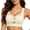 Beige, variant on Mesh Bras for Women Push up Bra Supportive Bow Decorated Full Coverage Wide Straps Everyday Bras Green XL