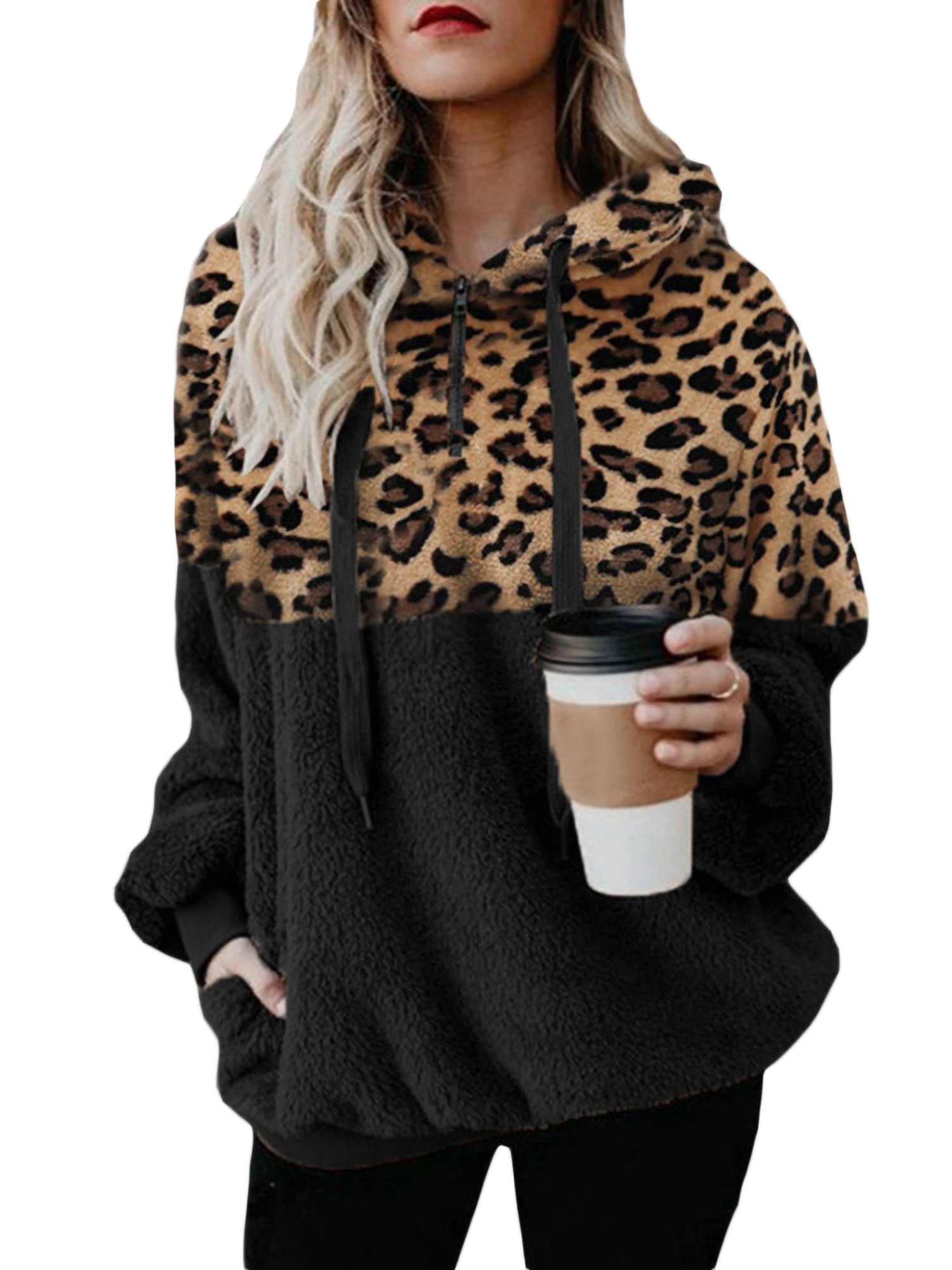 UKAP Leopard Printed Hoodie for Women 
