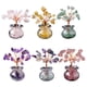 thumbnail image 2 of Árbol de riqueza de piedra triturada de cristal Natural Cateissary decoración del hogar Estilo 4, 2 of 6
