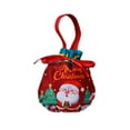 thumbnail image 5 of YIKA Christmas Gift Bag Christmas Eve Apples Gift Box Christmas Eve Fruit Packaging Box Candy Gift Bag Decoration Christmas Bag Christmas Decorations A, 5 of 6