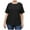 Black-06, variant on Mittory Womens Plus Size T Shirts Oversized Short Sleeve Summer Tops Loose Fit Basic Tee Shirts
