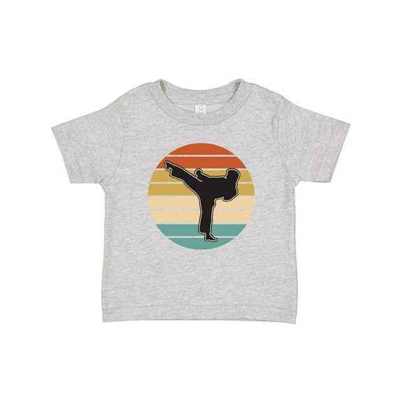 Inktastic Karate Martial Arts Silhouette Boys or Girls Baby T-Shirt