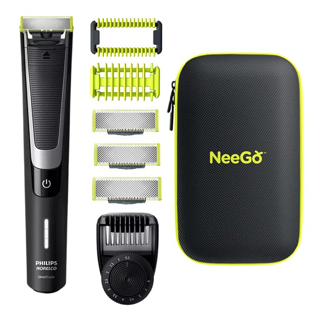 PHILIPS OneBlade Pro Kit, Hybrid Styler Electric Trimmer and Shaver