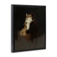 thumbnail image 2 of Stupell Industries French Country Abstract Rider Horse Illusion Black Floating Frame Canvas Art, 17 x 21, by Svetlana Aleynikova, 2 of 8