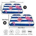 thumbnail image 3 of Daiia Pink Flamingo Windshield Sun Shade for Car SUV Truck (Medium ), Car Sun Shade Windshield, Car Shades for Front Windows, Sunshade for Car Windshield, 3 of 7