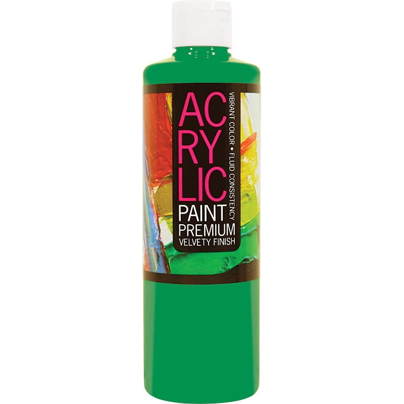 Pro Art Student Acrylic Paint 16oz Brilliant Green