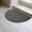 Dark Gray, variant on Evideco Black Wilson Rubber Half Round Door Mat 30x18 Inches - Rubber Backing, Weather Resistant - Outdoor - Front Door Mat for Entryway, Porch, Patio
