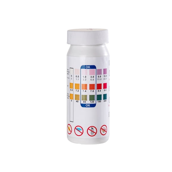 Soidarity Tira de prueba agua 0-14 escala resultado rápido cosméticos herramientas de prueba de ácido indicador de PH accesorios de laboratorio 3 Deportes acuáticos Soidarity  OD024716-00