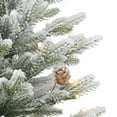 thumbnail image 2 of Puleo International 3 ft. Potted Flocked Pre-Lit Christmas Tree, 2 of 3
