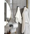 thumbnail image 1 of Muyoka Soporte de papel higiénico con 4 ganchos para toallas, sin perforación, autoadhesivo, de acero inoxidable, accesorios de baño para el hogar, para cuarto de ducha, paquete de 5 Muyoka Hogar, 1 of 7