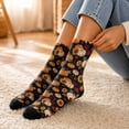thumbnail image 5 of Unisex Thanksgiving Crew Socks for Men and Women, Fun Festive Theme Printed Casual Socks, Comfortable Cute Mid Calf Fall Sports Sock, 5 of 5