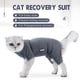 thumbnail image 5 of Traje de recuperación de Mascotas de Lamer Cuatro Patas Chaqueta de Herida Abdominal para Gatos, 5 of 6