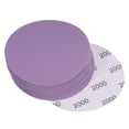thumbnail image 1 of Unique Bargains 15 Pack 4-Inch Purple Sanding Discs 2000 Grits Hook & Loop Professional Aluminum Oxide Sandpaper, 1 of 6
