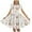 White E, variant on Girls Short Sleeve Dress Crew Neck Easter Bunny Egg Print A-Line Summer Dresses for Teens White Size 13-14 Years