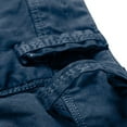 thumbnail image 5 of WTOBBY Men's Casual Comfortable Cargo Shorts, Multi-Pocket Military Tactical Design, Beltless Waist for Easy Wear, Lightweight and Durable for Daily Use,Dark Blue L, 5 of 5