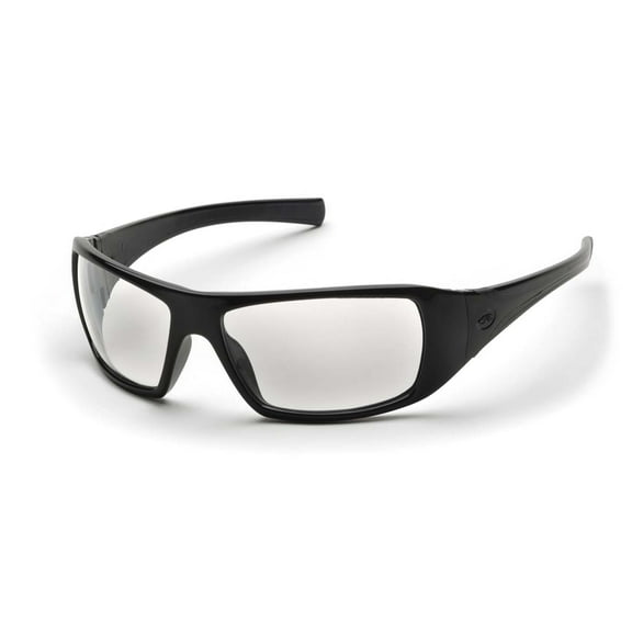 Black Frame/Clear Anti-Fog Lens