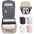thumbnail image 2 of UPPACK Mochila de viaje para mujeres y hombres Bolsa de viaje Mochila de senderismo resistente al agua Mochila universitaria para computadora portátil para viajar en avión Elementos esenciales de viaj, 2 of 5