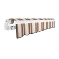 thumbnail image 3 of Awntech 16 Ft Maui Manual Heavy Duty Patio Retractable Awning (192in x 9.25in x 120in), Brown/Tan/Terracotta Multi, 3 of 9