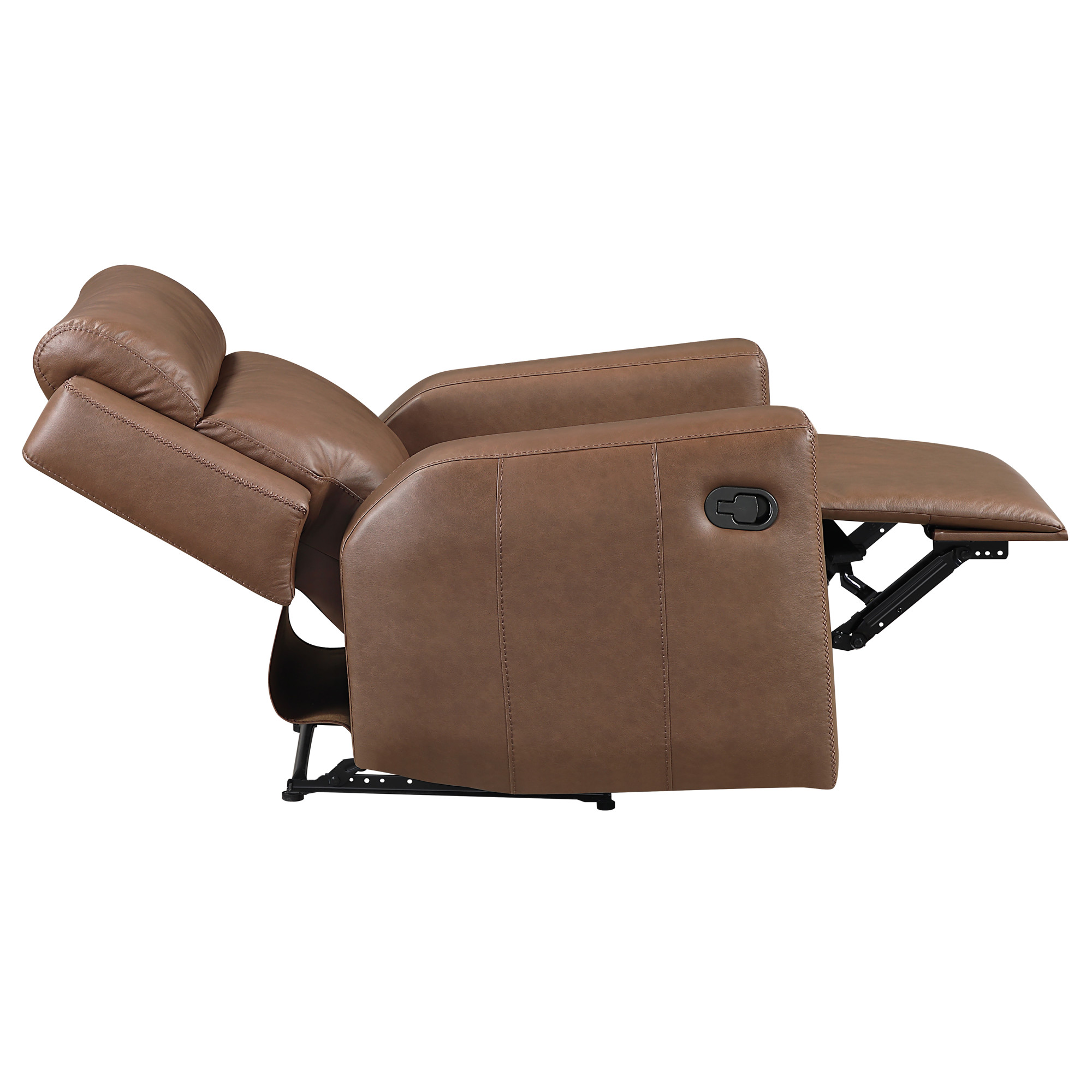 Steve Silver Barron Brown Manual Recliner